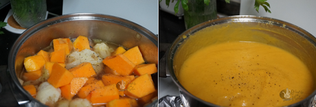 Puré de calabaza sin patata Puré de calabaza sin patata