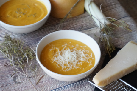 Puré de calabaza sin patata Puré de calabaza sin patata