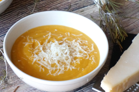 Puré de calabaza sin patata Puré de calabaza sin patata