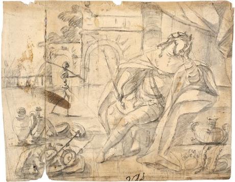 Sueño de un rey de Luca Giordano