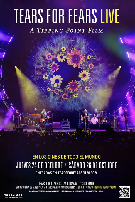 Gira mundial “The Tipping Point Tour” de Tears For Fears se exhibirá en Cinemark desde el 24 de Octubre unnamed