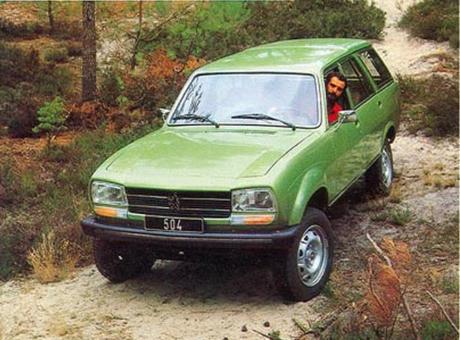 El PEUGEOT 504 Dangel 4x4 con  construcción sólida y fiable y  practicidad  cumple 44 años
