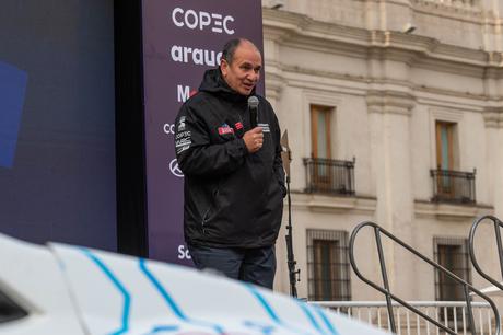 Presentan Mundial de Rally con el Palacio La Moneda como telón de fondo Rodrigo Díaz Wörner, gobernador regional del Biobío