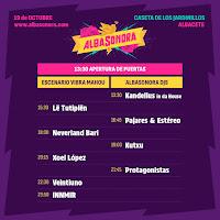 Horarios del Alba Sonora 2024 en la Caseta de los Jardinillos