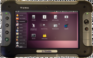 Yuma Linux running Ubuntu 16178bb4b6a7c828 300x188 Trimble Yuma, tablet todoterreno con Ubuntu