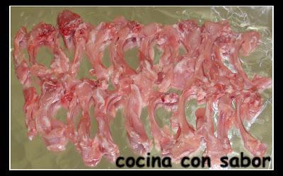 Costillas de conejo empanadas