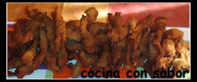 Costillas de conejo empanadas