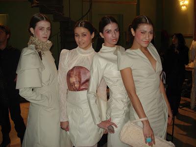 SB en el backstage de la MBFWM