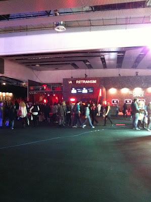 SB en el backstage de la MBFWM