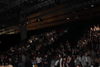 SB en el backstage de la MBFWM