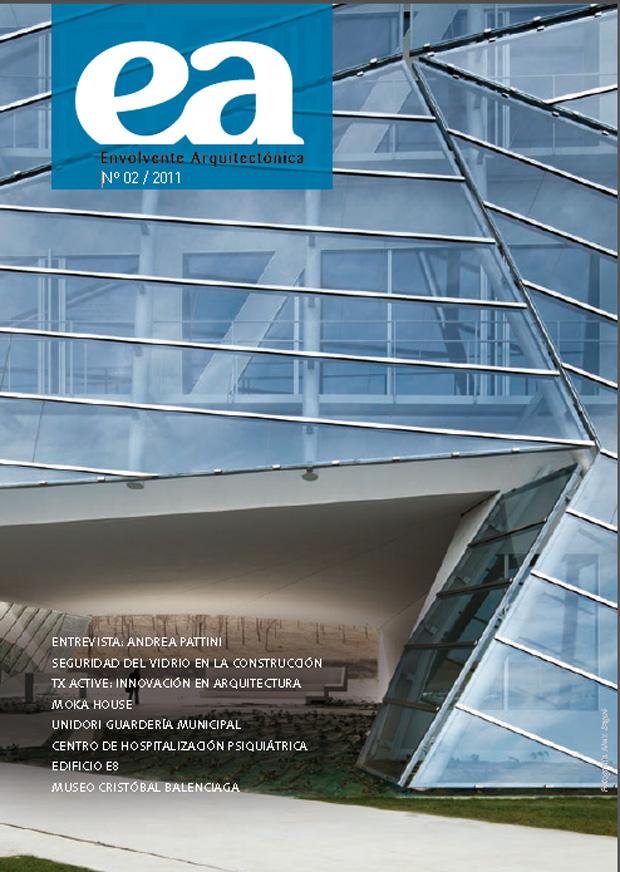 Portada del segundo número de “Envolvente Arquitectónica” 