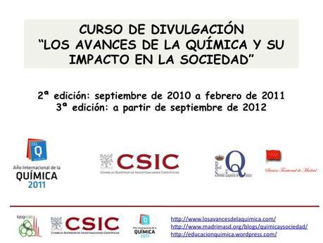 Todo es Química, también en 2012.