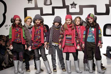 Bóboli, color sobre las pasarelas infantiles