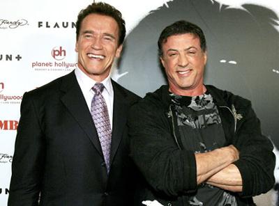 Sylvester Stallone y Arnold Schwarzenegger trabajarán juntos