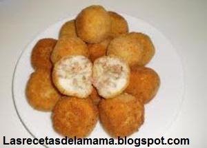 Receta de Patatas bomba