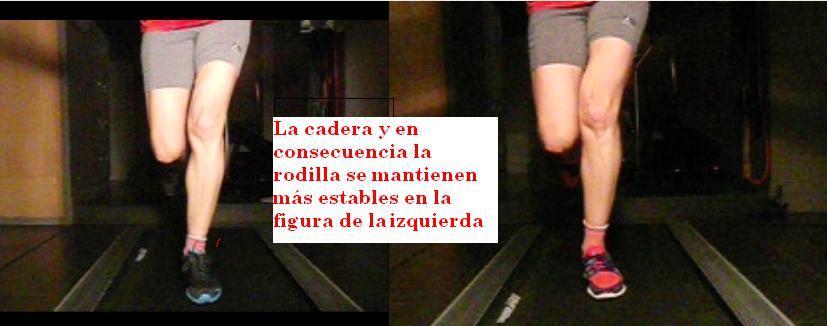 En la imagen de la derecha (zapatillas rosas y moradas) Nike Run Free y en la imagen de la izquierda (zapatillas negras y azules) Reebok Zignano.