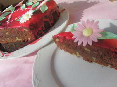 Brownie San Valentín