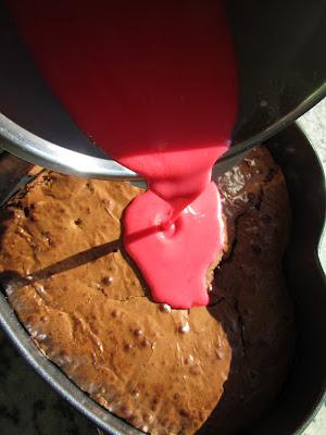 Brownie San Valentín