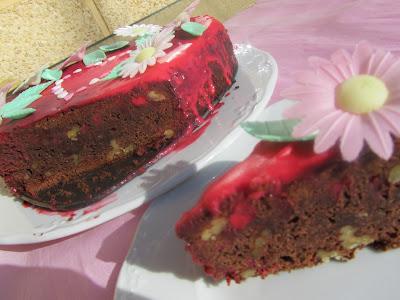 Brownie San Valentín