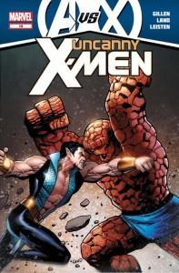 Portada de Uncanny X-Men Nº 12 – Cruce con AvX