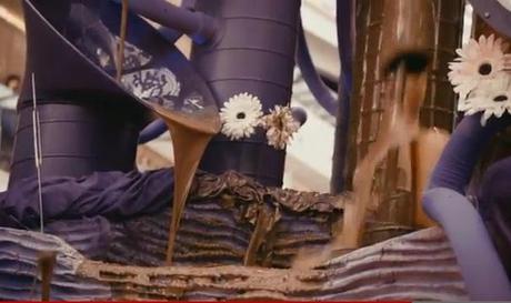 Era una fuente de chocolate