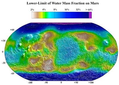 Superficie de Marte estuvo cubierta por 2 océanos