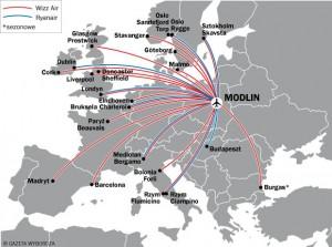 Ryanair y Wizzair volarán desde