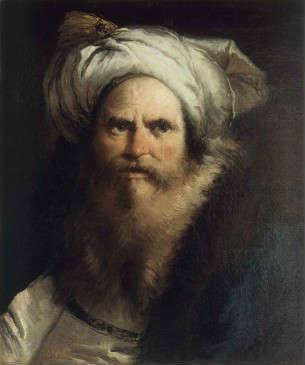 Giandomenico Tiepolo. Retrato de hombre con turbante. Hacia 1768. Óleo sobre lienzo. Cortesía de Fundación Juan March.