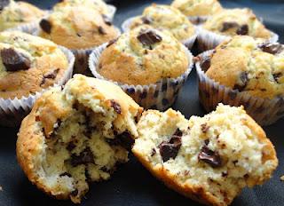 Chips chocolate muffins
