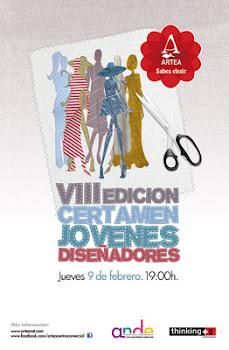 Ayer en el Certamen de Jóvenes Diseñadores.