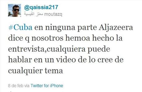 Corresponsal de Aljazeera calificó de  
