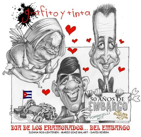 Los enamorados del embargo [+ caricatura]