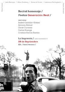 Recital homenaje a la Beat Generation Recital homenaje a la Beat Generation