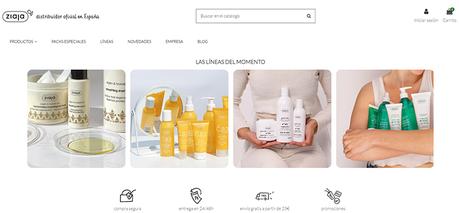 Probando, probando los Cosméticos de Ziaja