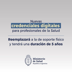 Matrículas digitales para los profesionales de la Salud en Argentina Matrículas digitales para los profesionales de la Salud en Argentina