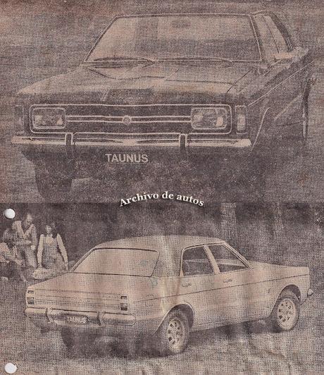 Presentación del Ford Taunus Presentación del Ford Taunus