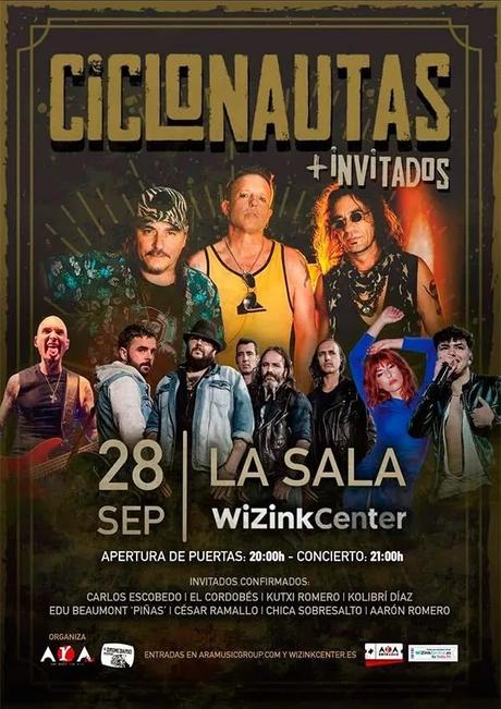 CICLONAUTAS: 'CICLOGÉNESIS MAGNITUD X' EN MADRID CICLONAUTAS: 'CICLOGÉNESIS MAGNITUD X' EN MADRID