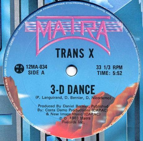 TRANS X - 3D DANCE (MAXI-SINGLE)