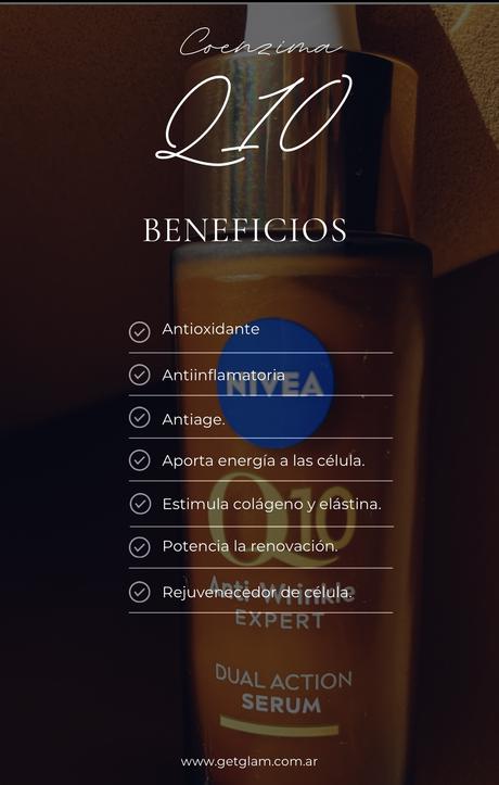 Coenzima q10 que es para que sirve piel alimentos pelo hombre cuerpo donde se encuentra productos piel cosmética