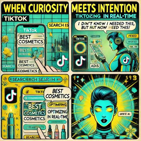 la campana de busqueda de TikTok