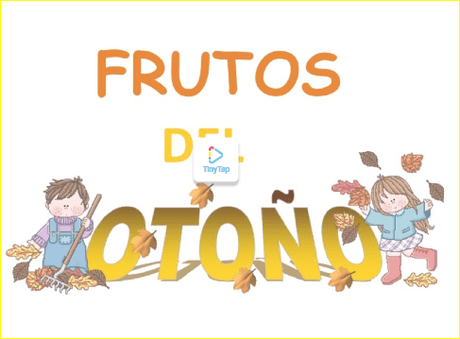 Juego frutos del otoño y bingo del otoño imprimible Juego frutos del otoño y bingo del otoño imprimible