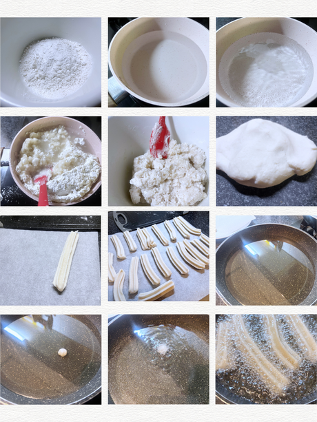 Churros rellenos ¿Porras o churros? ¿Cual es tu preferida?