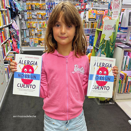 Un momento mágico: Chloe y nuestro libro en Fnac - La Alergia No Es Un Cuento Un momento mágico: Chloe y nuestro libro en Fnac - La Alergia No Es Un Cuento