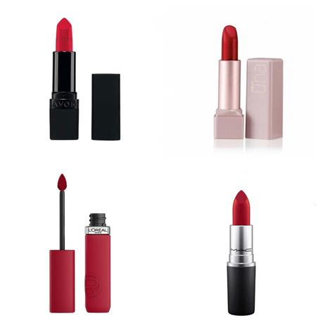 Labiales rojos clásicos Maquillaje fiestas simple clásico pelo peinados verano invierno casamiento madrina Ruby woo Avon natura L’Oréal Paris Maquillaje fiestas simple clásico pelo peinados verano invierno casamiento madrina