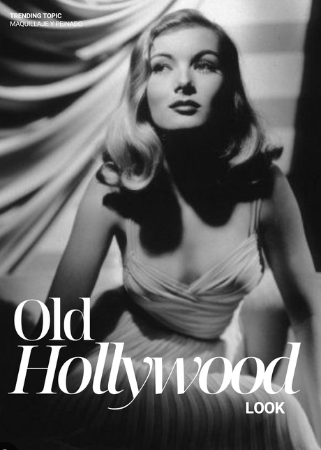 Old Hollywood look makeup Maquillaje fiestas simple clásico pelo peinados verano invierno casamiento madrina Old Hollywood look peinado maquillaje hair Makeup paso a paso