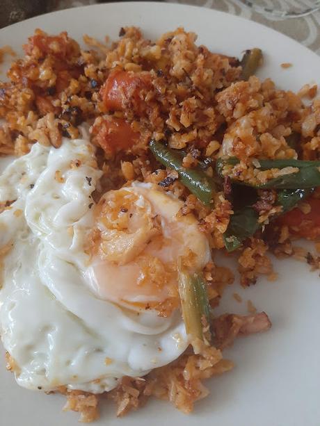 MIGAS DE COLIFLOR KETO