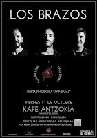 Los Brazos presentarán su fin de gira en el Kafe Antzokia
