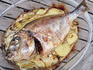 DORADA AL HORNO