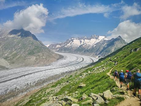 Glaciar Alexsch Glestscher Glaciar Alexsch Glestscher