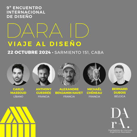 DArA ID 2024:  IX Encuentro Internacional de Interiorismo y Diseño